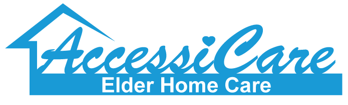 A blue and white logo for a home improvement company.